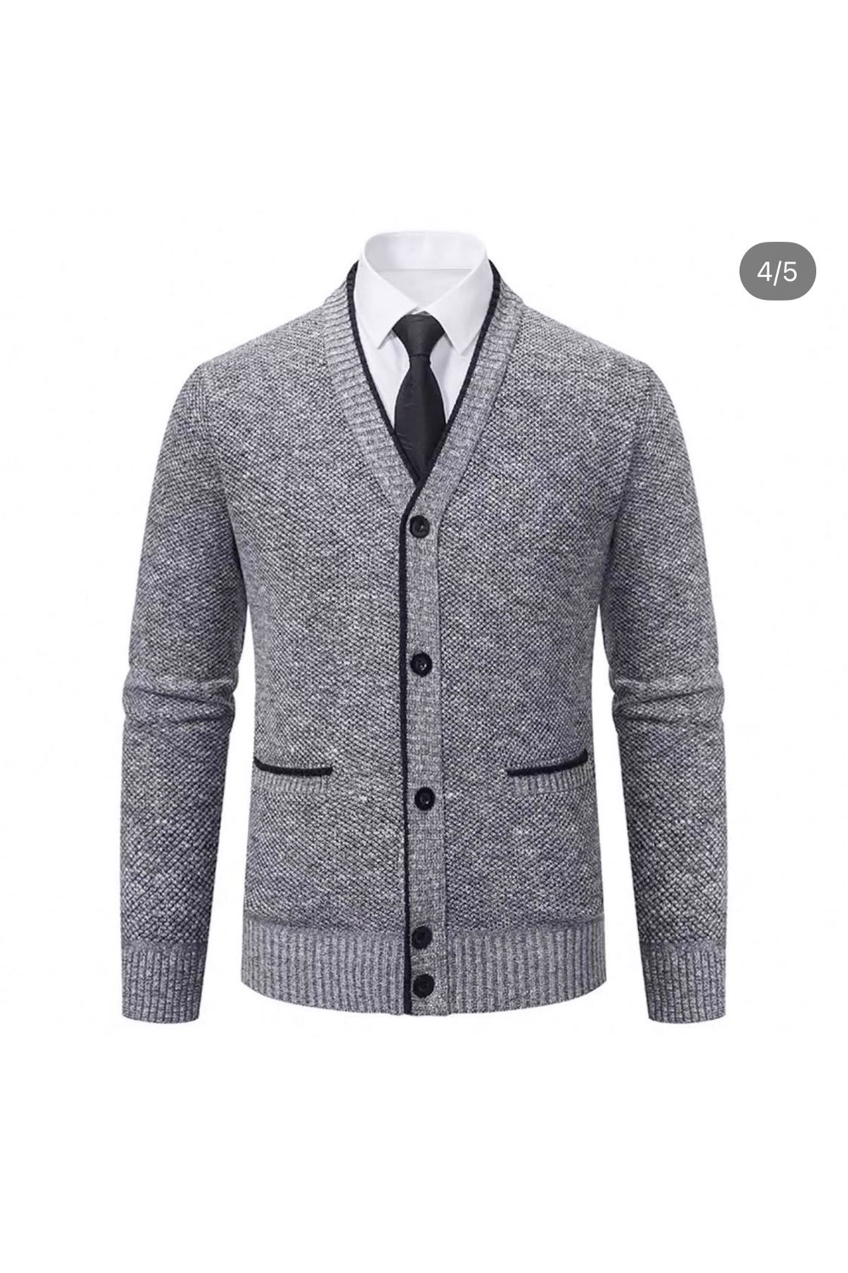 ملابس رجالية شتوية جاكيت صوف  