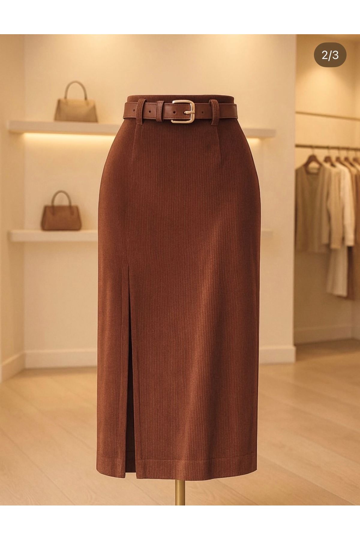 ملابس نسائية شتوية تنورة