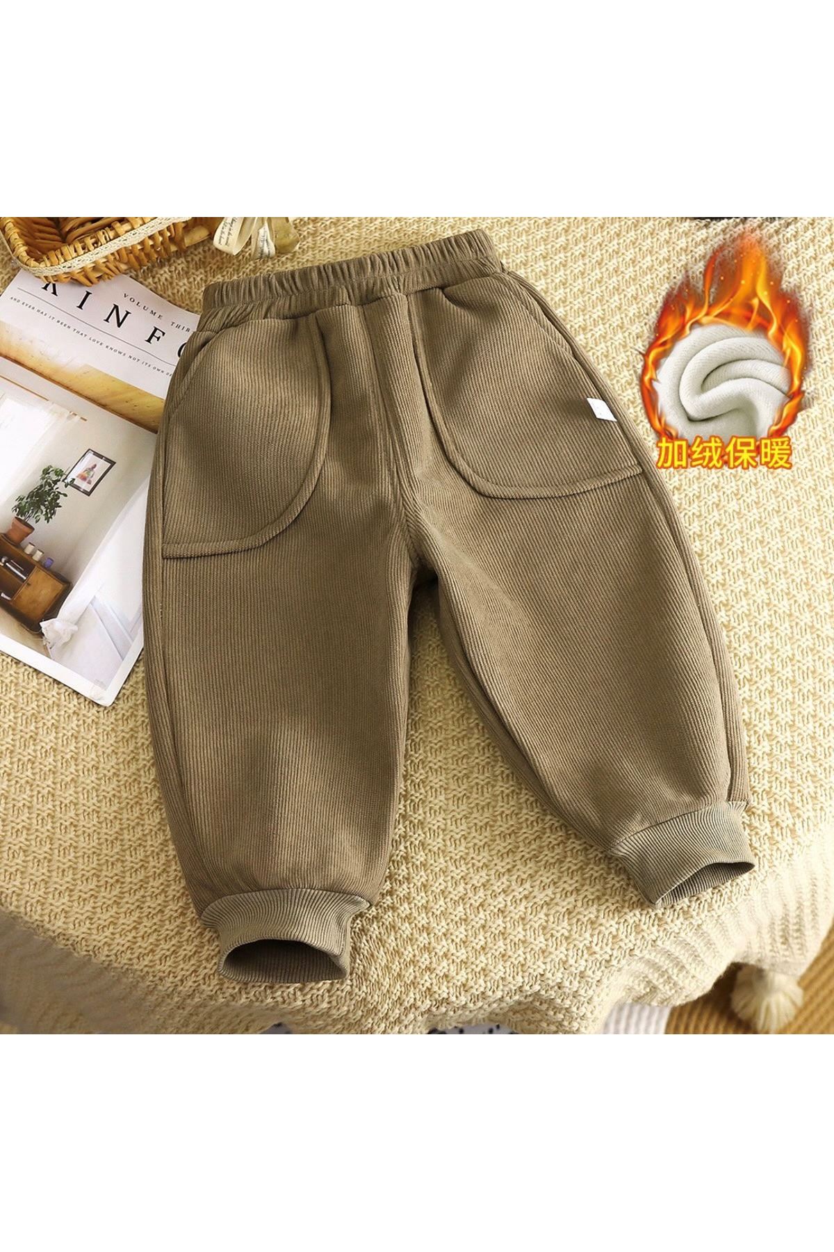 طفل ولد شتوية بنطلون