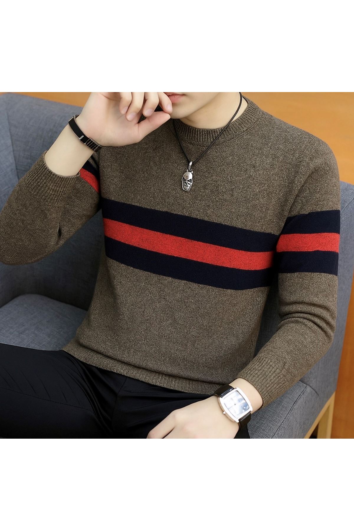 ملابس رجالية شتوية بلوز 