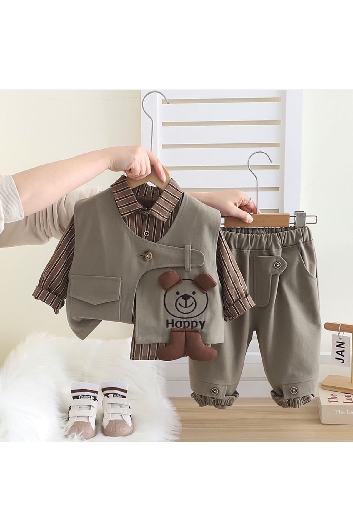 طفل ولد شتوية قاط