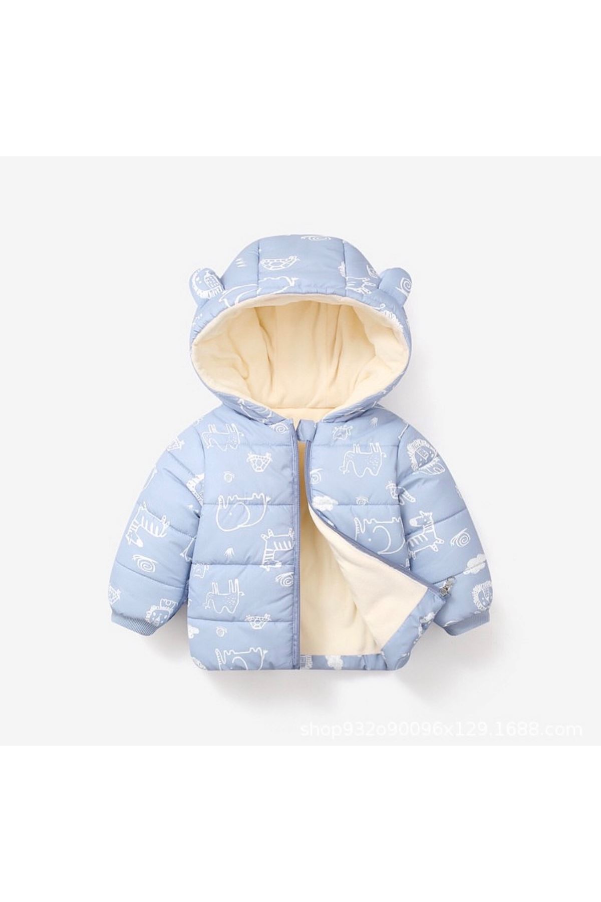 طفل بنت شتوية جاكيت 