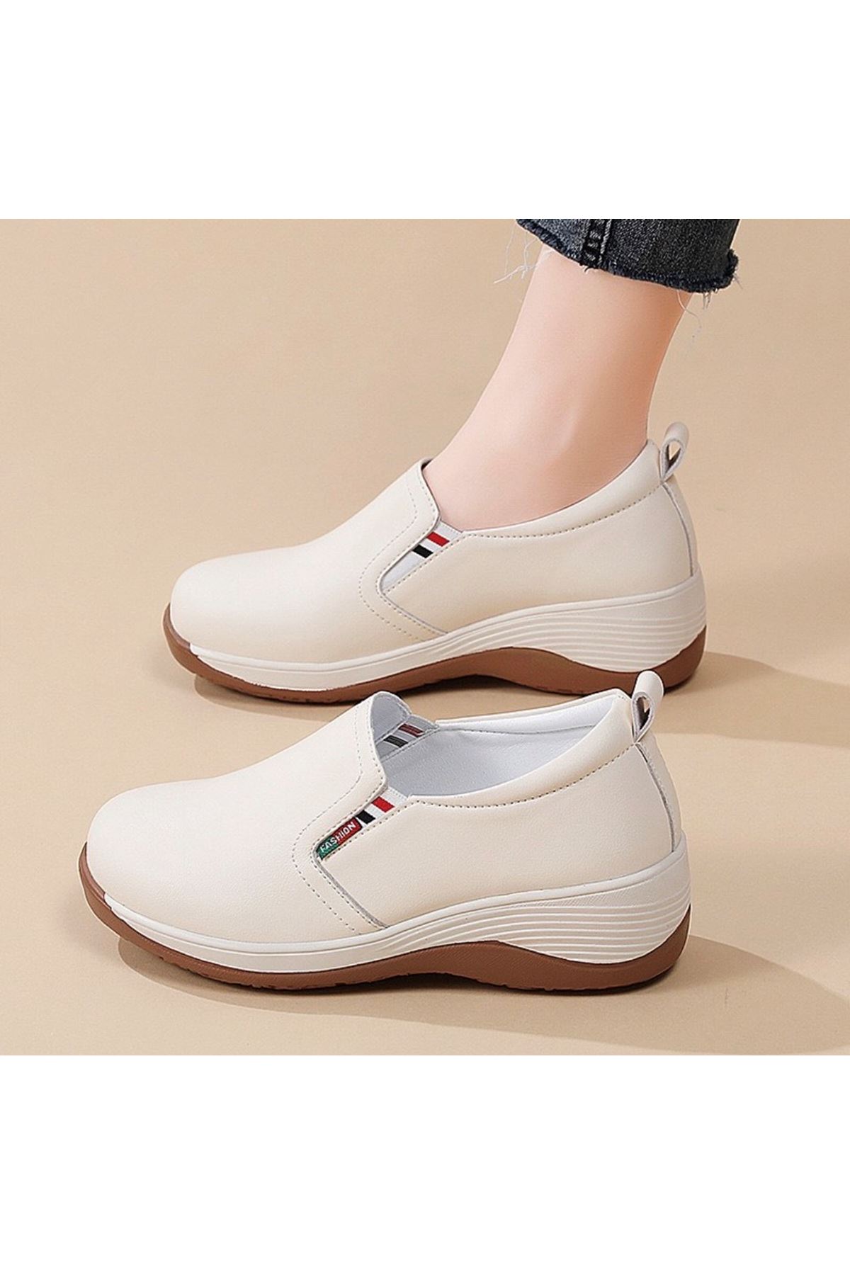 احذية نسائية شتوية حذاء فلات