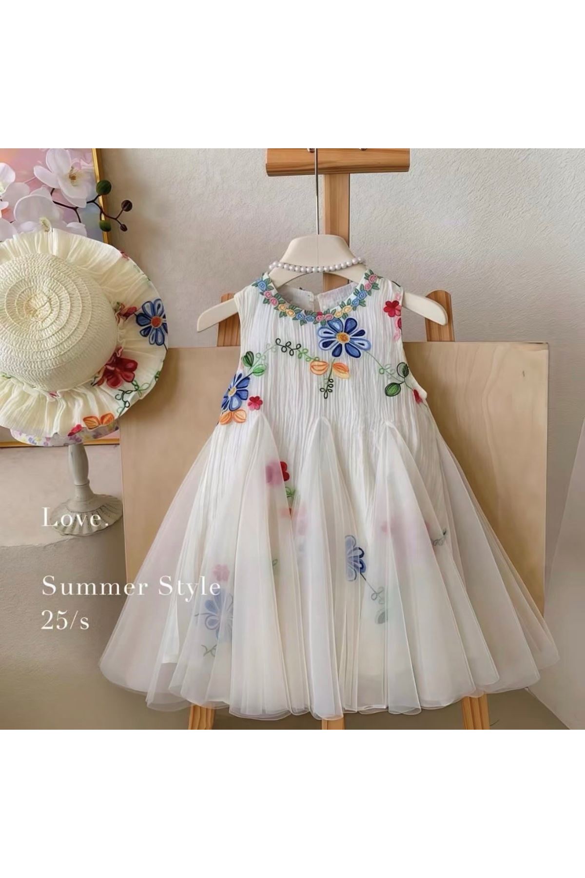 طفل بنت صيفية فستان 