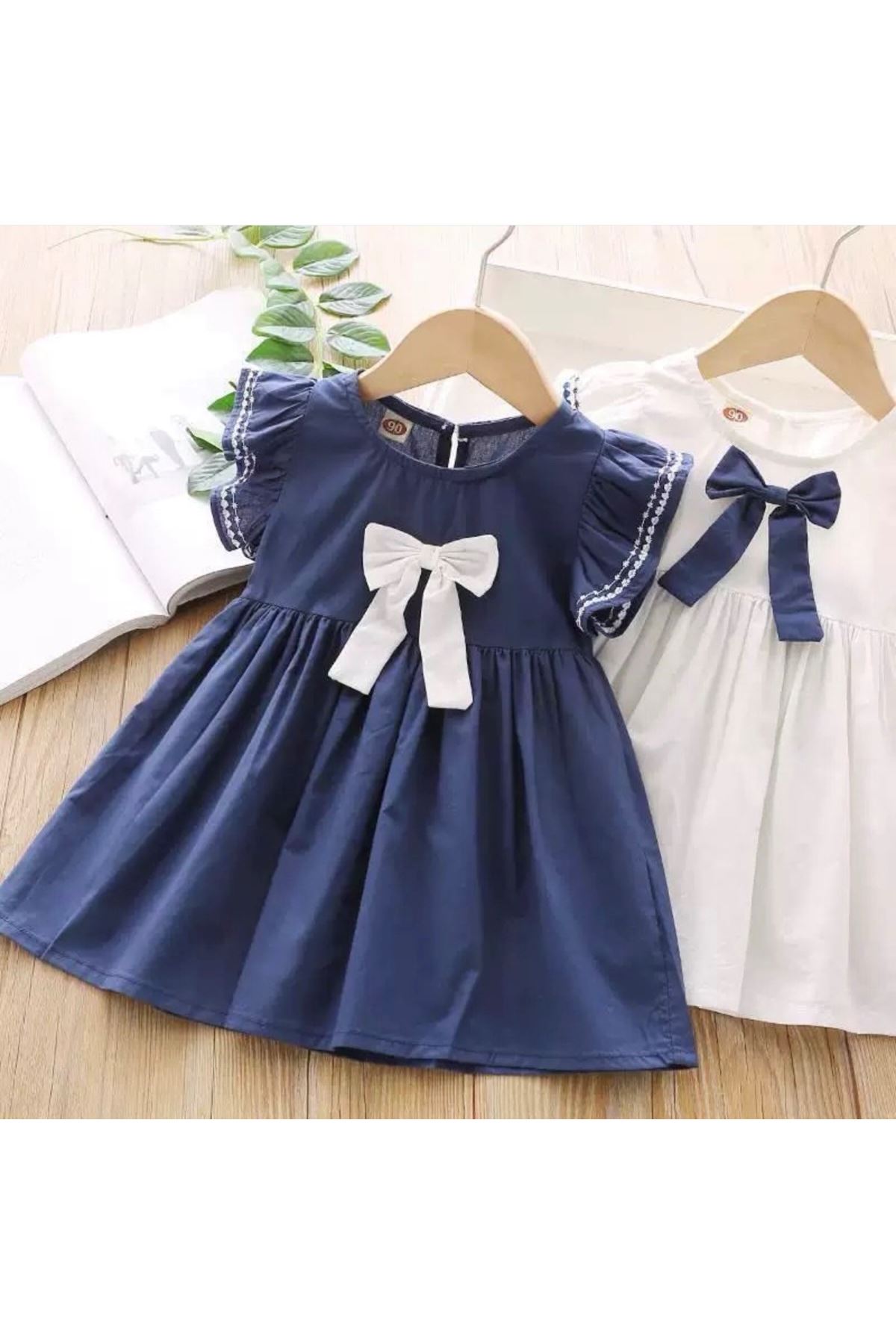 طفل بنت صيفية فستان 