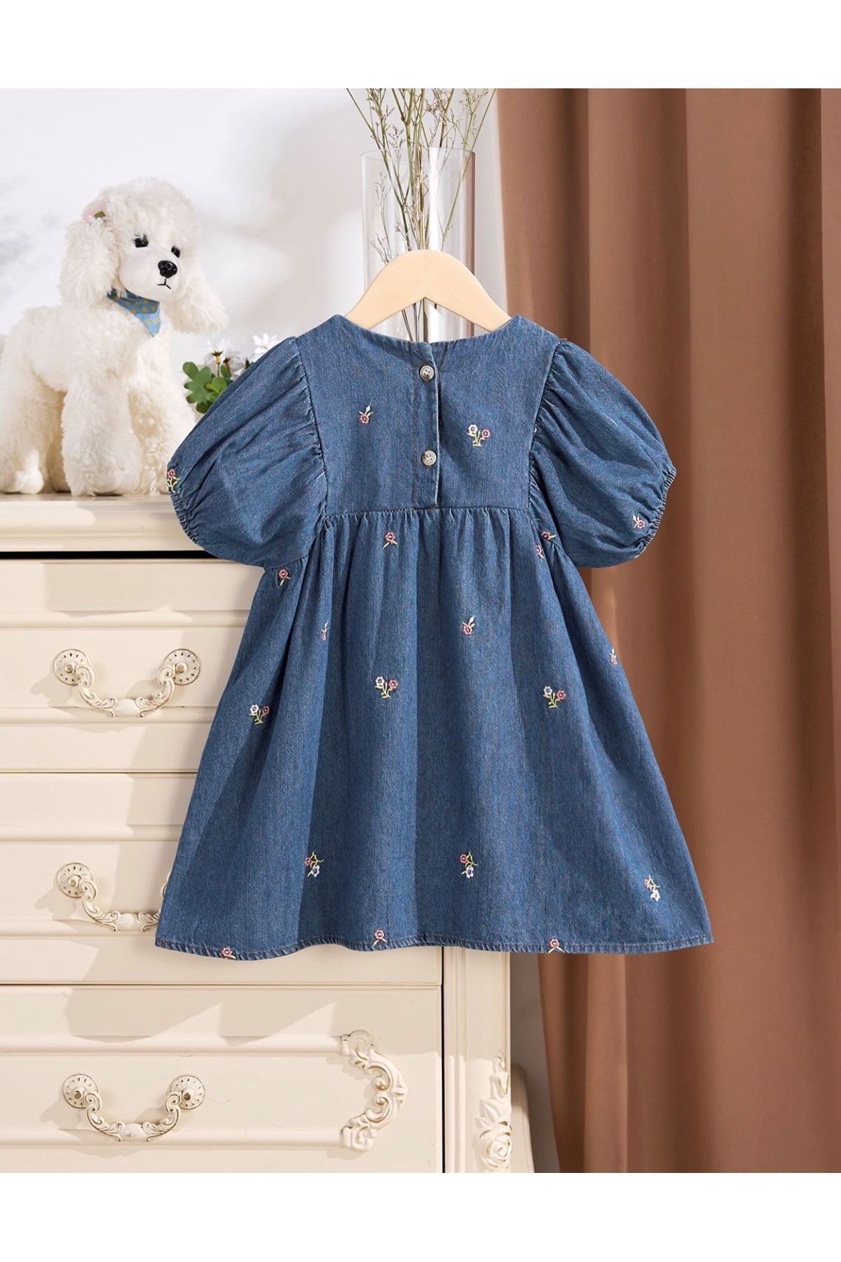 طفل بنت صيفية فستان  