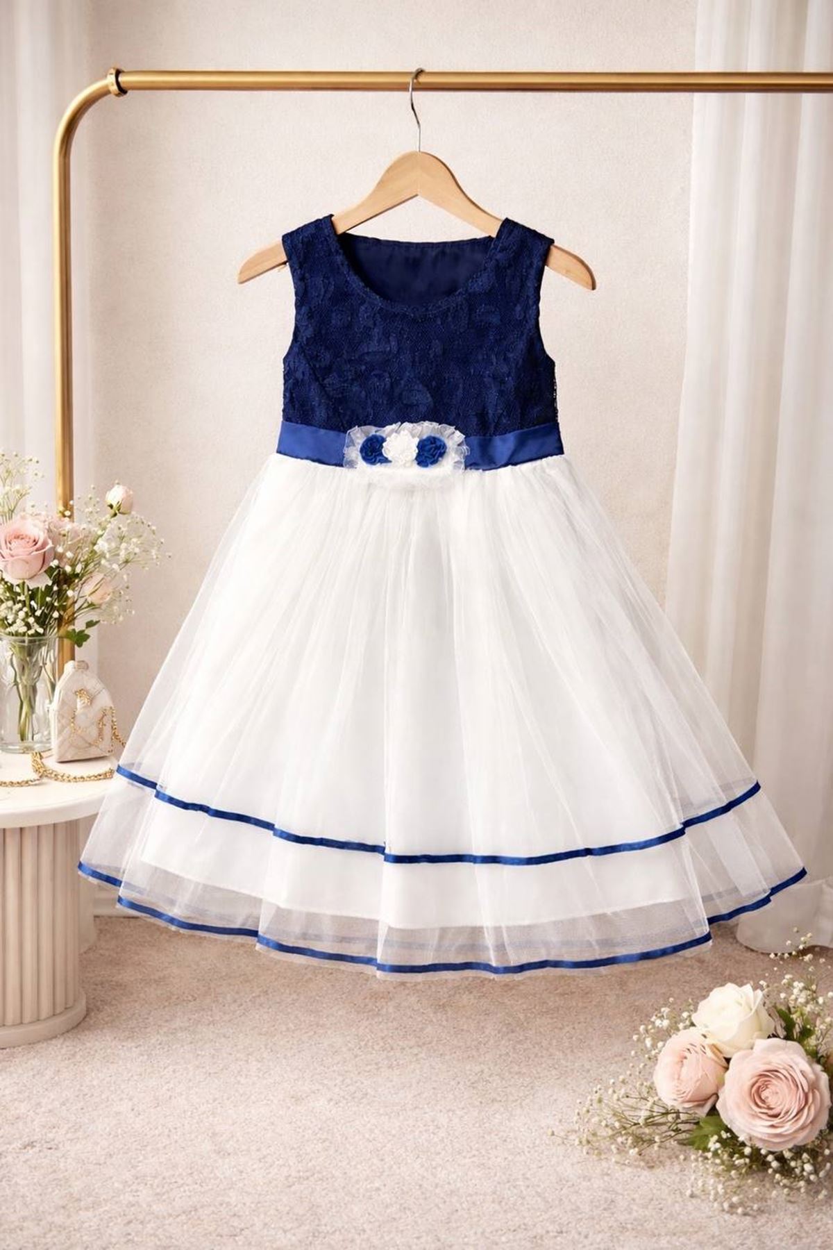 طفل بنت صيفية فستان 