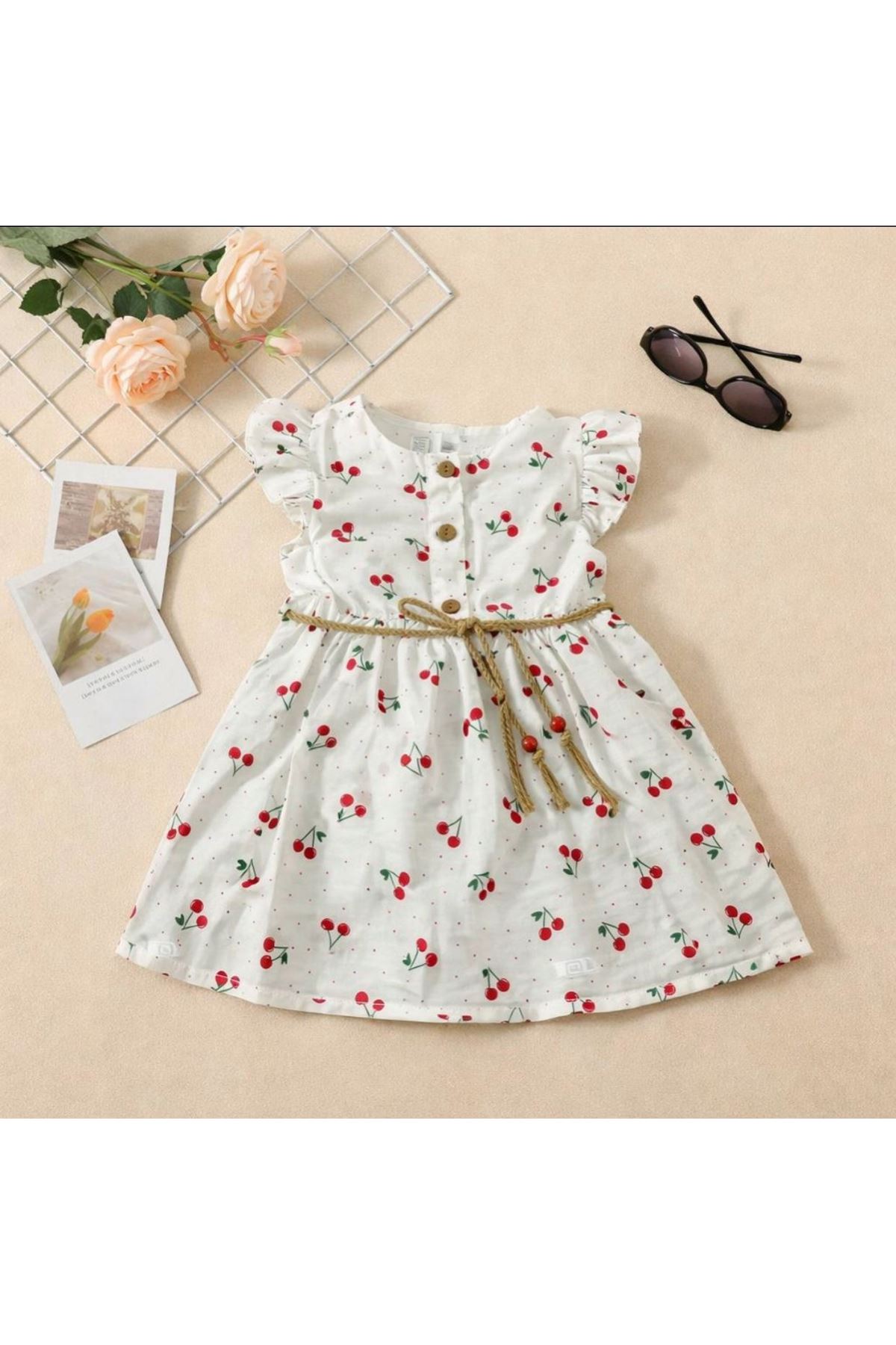 طفل بنت صيفية فستان 