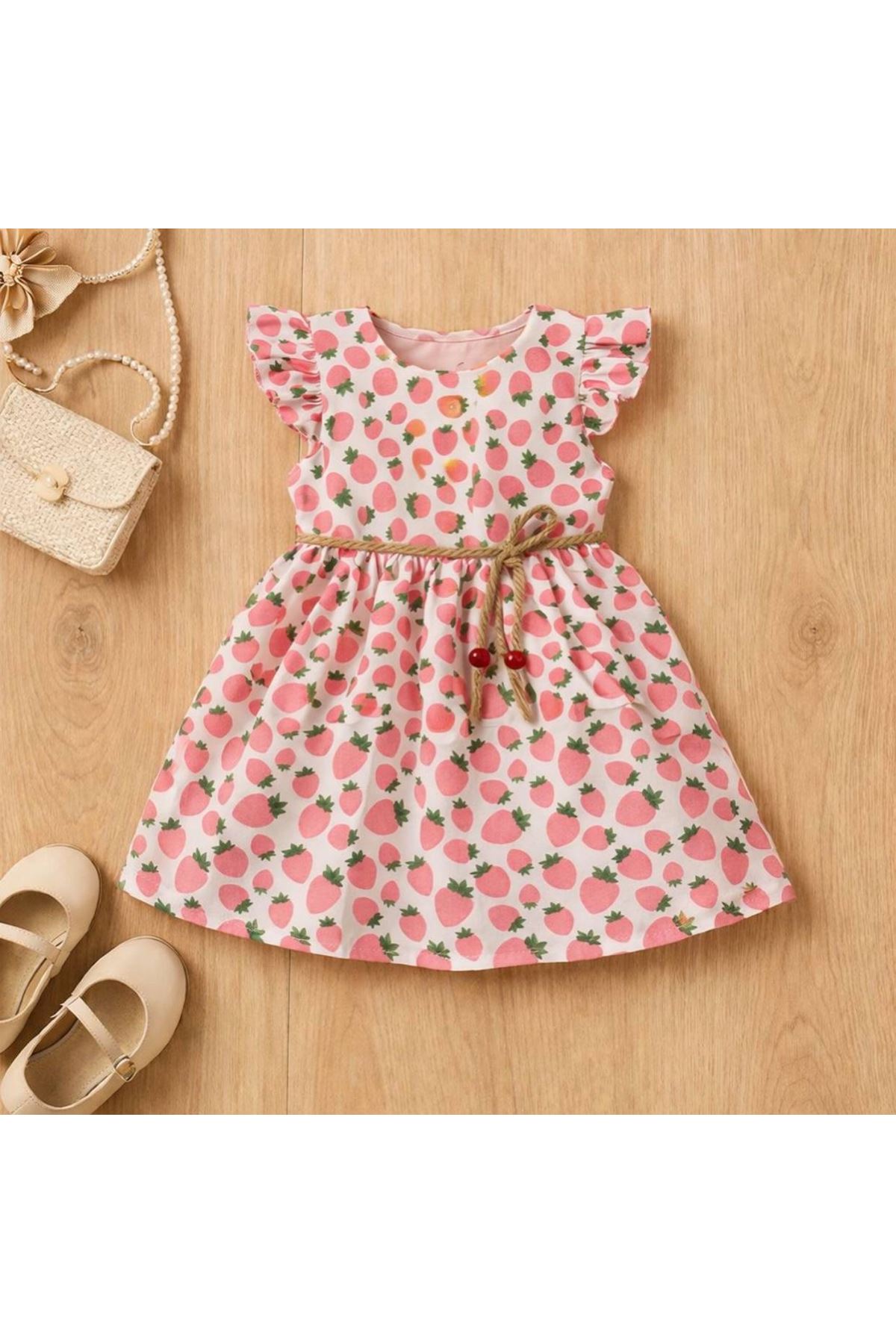 طفل بنت صيفية فستان 