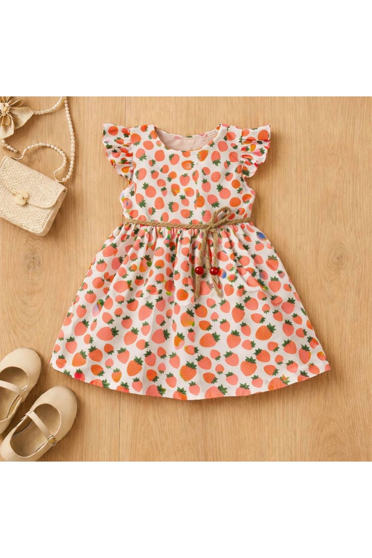 طفل بنت صيفية فستان 