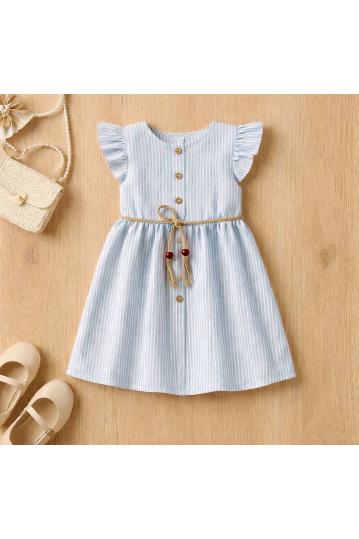 طفل بنت صيفية فستان 