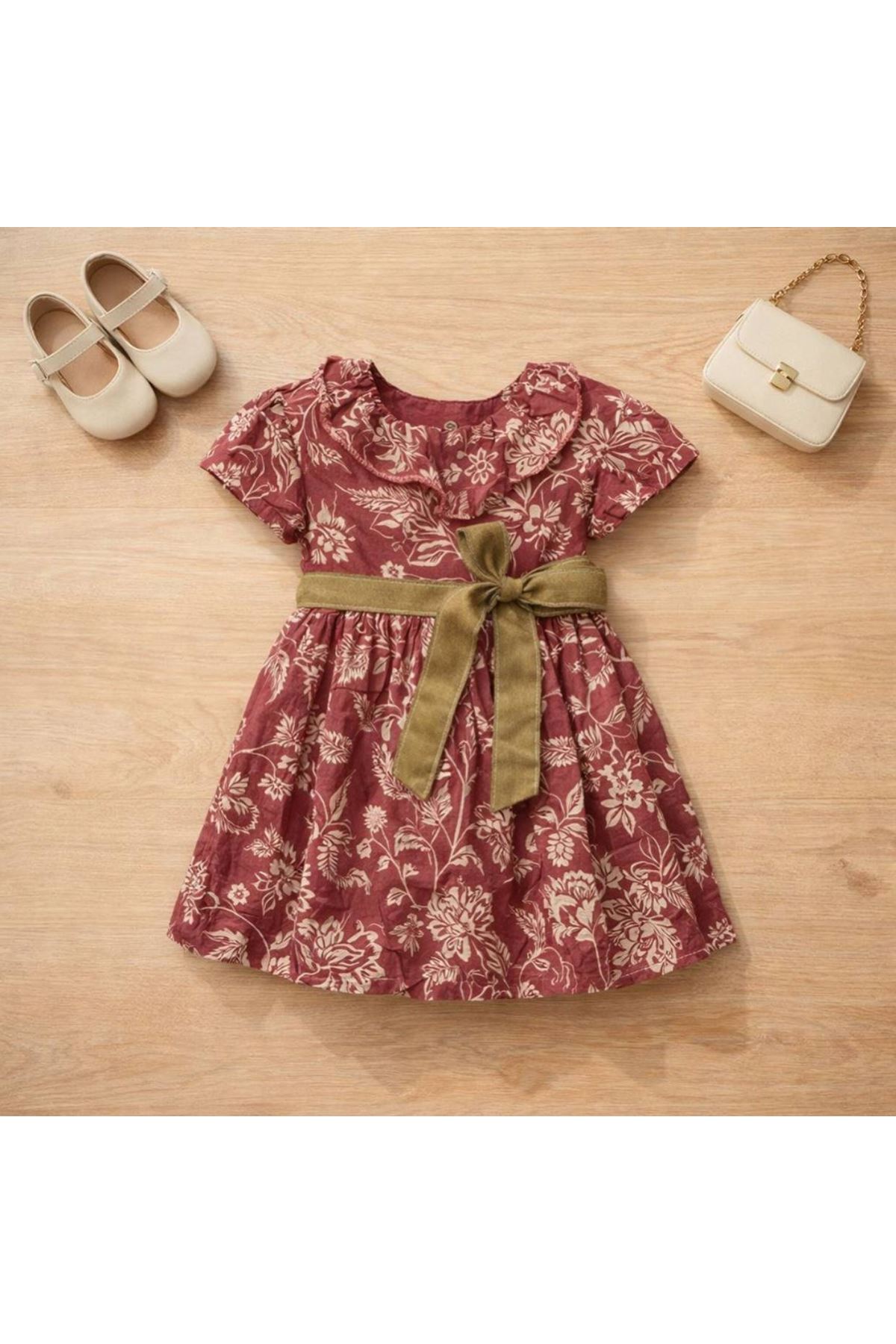 طفل بنت صيفية فستان 