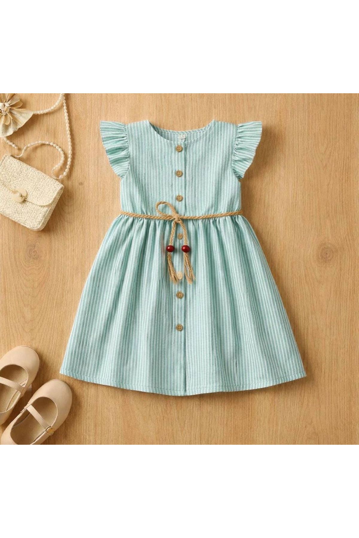 طفل بنت صيفية فستان 