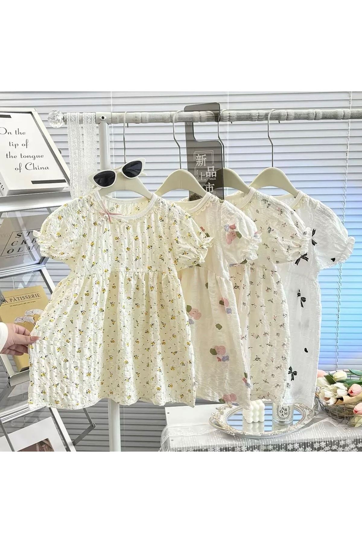 طفل بنت صيفية فستان 