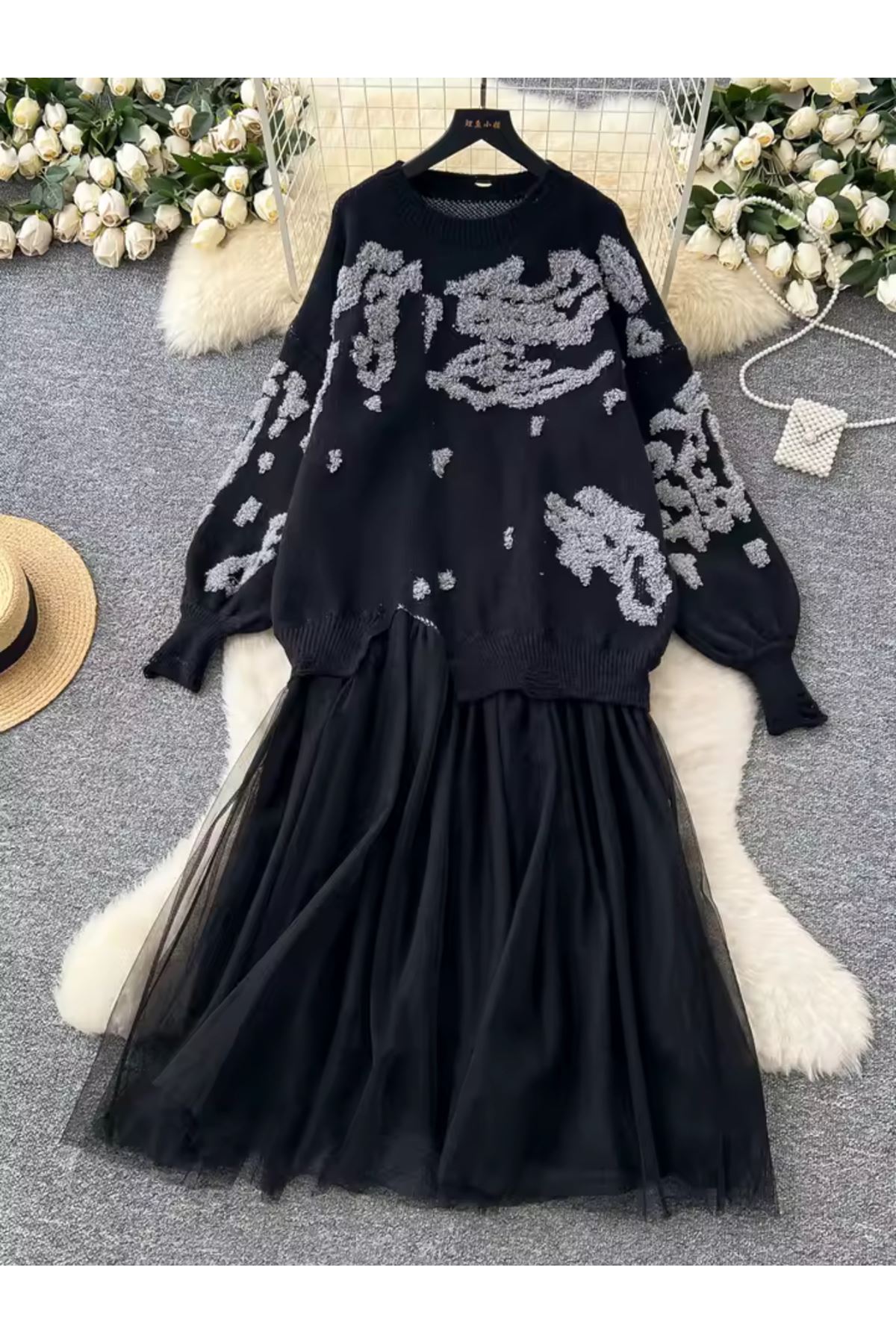 ملابس نسائية شتوية فستان 