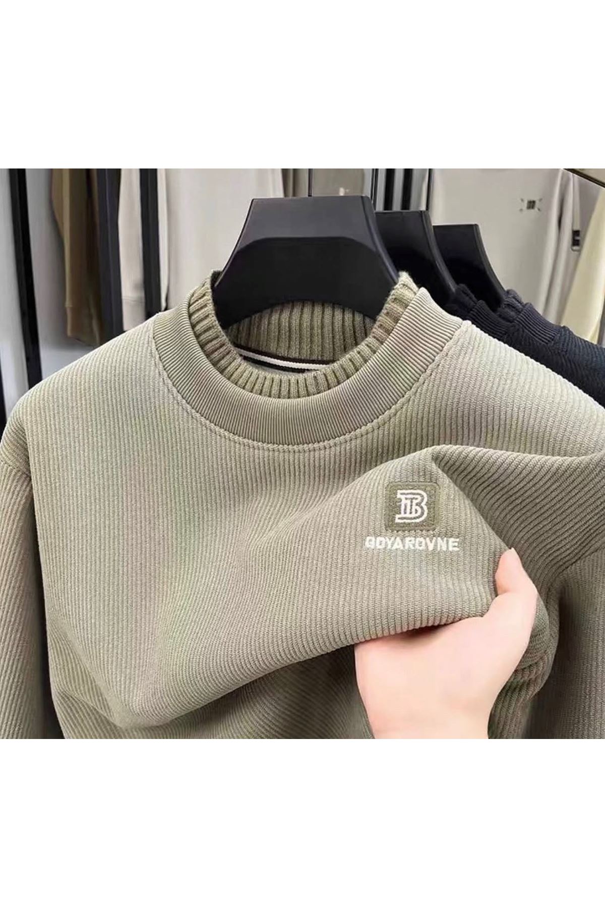 ملابس رجالية شتوية بلوز 