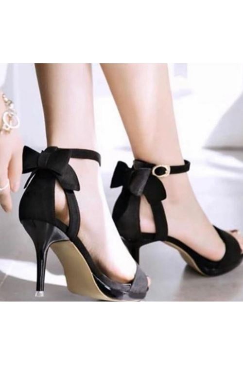 الأحذية النسائية الصيفية حذاء كعب