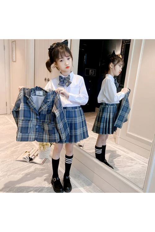 طفل بنت صيفية تنورة جاكيت