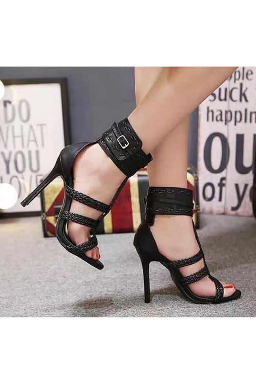 الأحذية النسائية الصيفية حذاء كعب