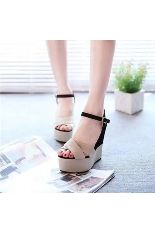 الأحذية النسائية الصيفية حذاء كعب