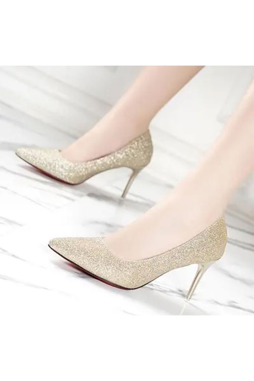 الأحذية النسائية الصيفية حذاء كعب