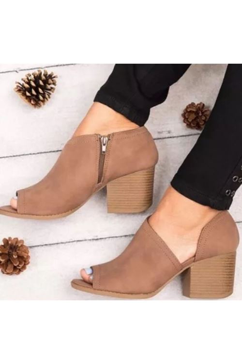 الأحذية النسائية الصيفية حذاء كعب