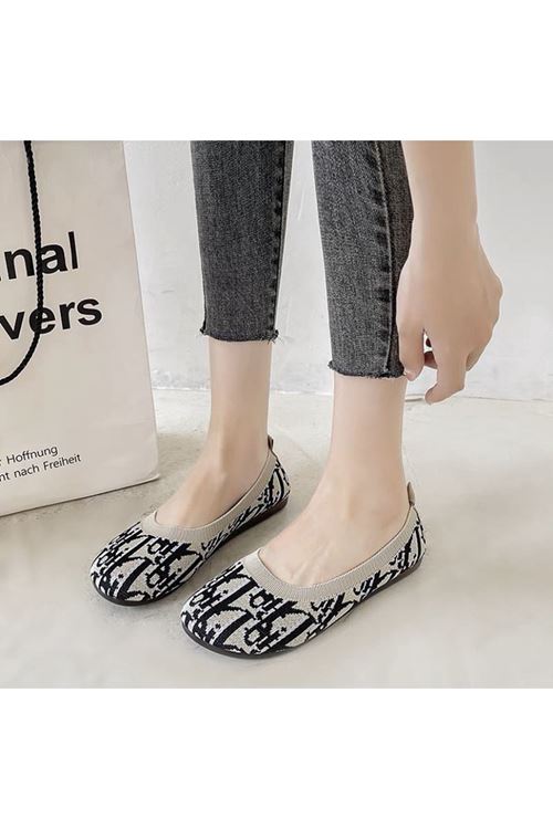 ‎الأحذية النسائية  الصيفية حذاء  فلات