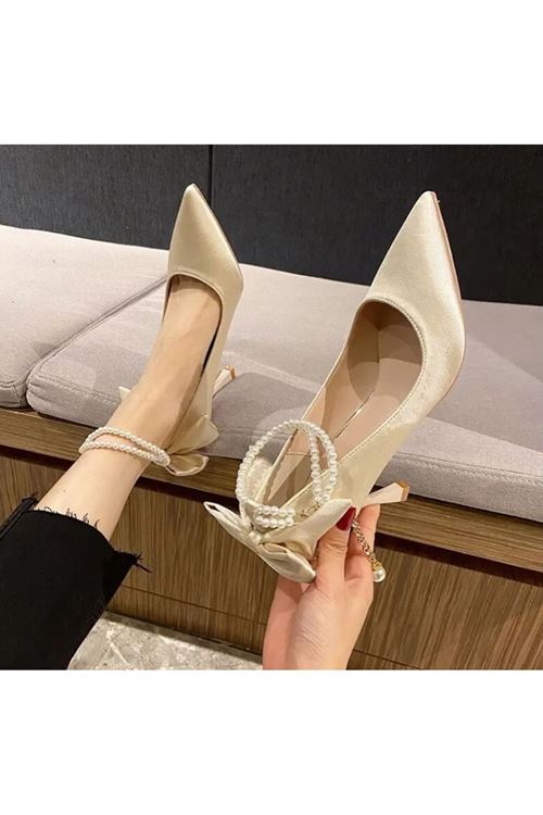 الأحذية النسائية الصيفية حذاء كعب 