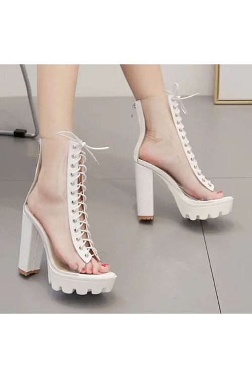 الأحذية النسائية الصيفية حذاء كعب 