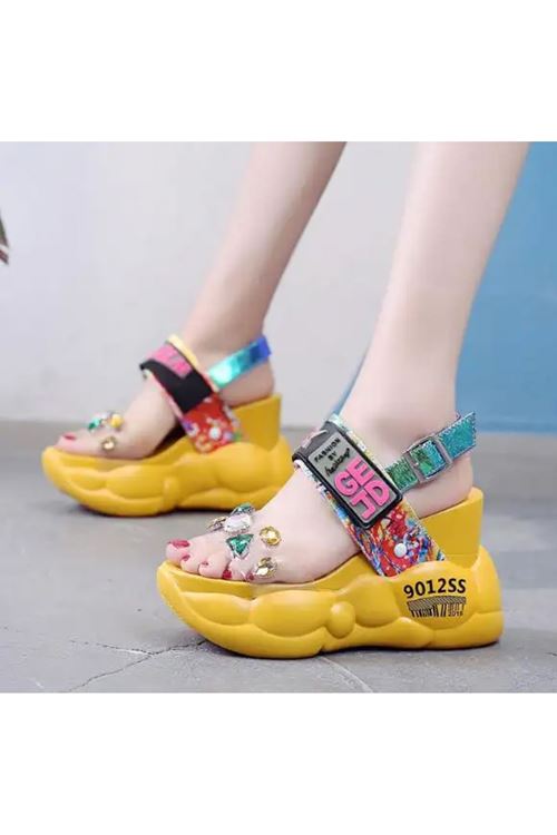 الأحذية نسائية صيفية حذاء كعب