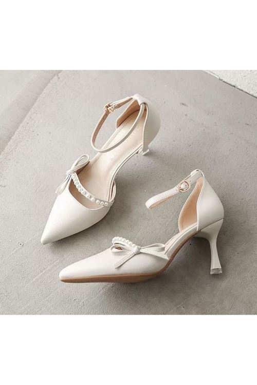 الأحذية النسائية الصيفية حذاء كعب