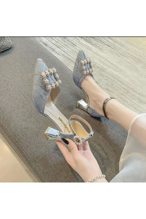 الأحذية النسائية الصيفية حذاء كعب 