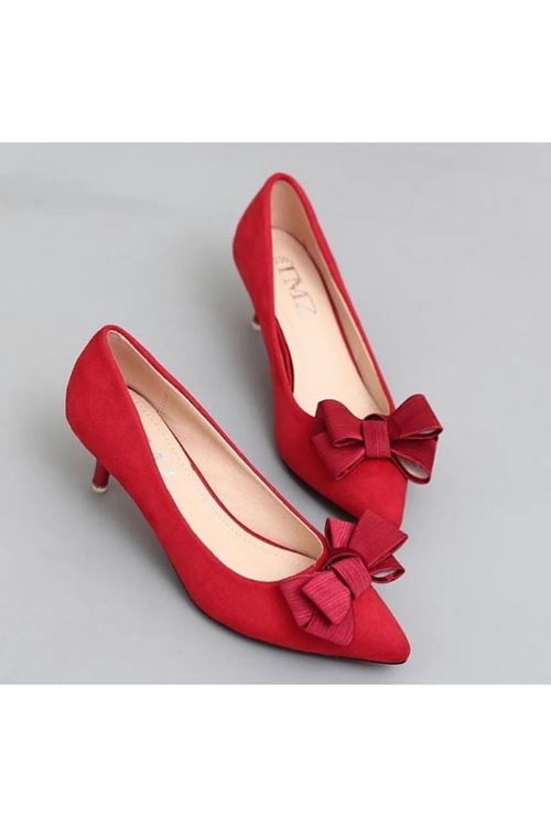 الأحذية النسائية الصيفية حذاء كعب 