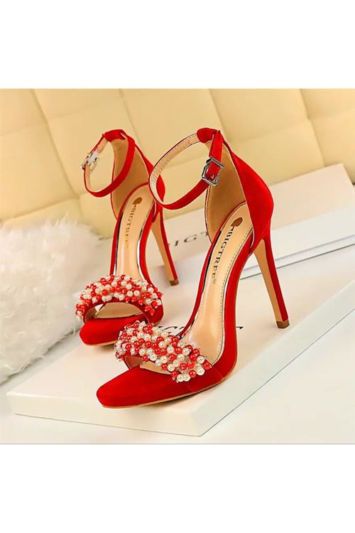 الأحذية النسائية الصيفية حذاء كعب 