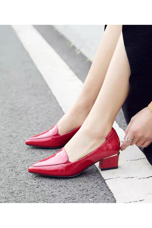 الأحذية النسائية الصيفية حذاء كعب 