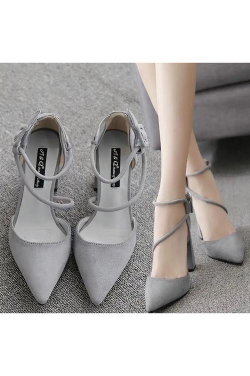 الأحذية النسائية الصيفية حذاء كعب 