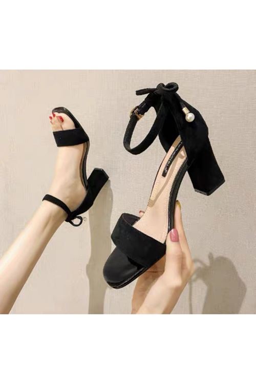 الأحذية النسائية الصيفية حذاء كعب 