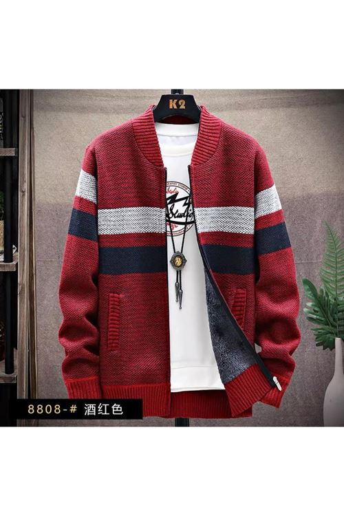 ملابس رجالية شتوية جاكيت  صوف