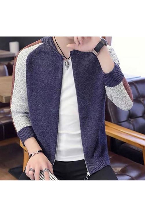 ملابس رجالية شتوية جاكيت صوف