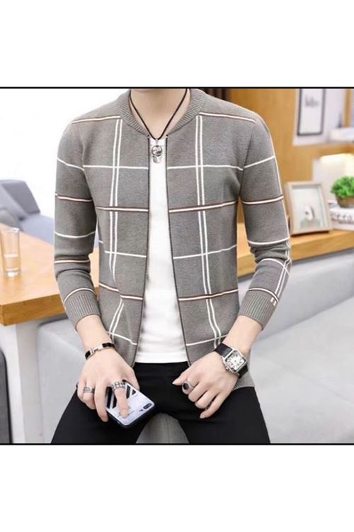 ملابس رجالية شتوية جاكيت صوف