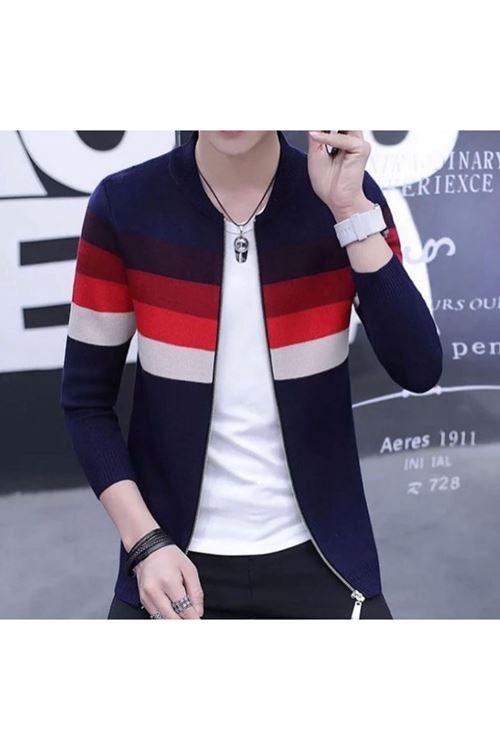 ملابس رجالية شتوية جاكيت صوف 