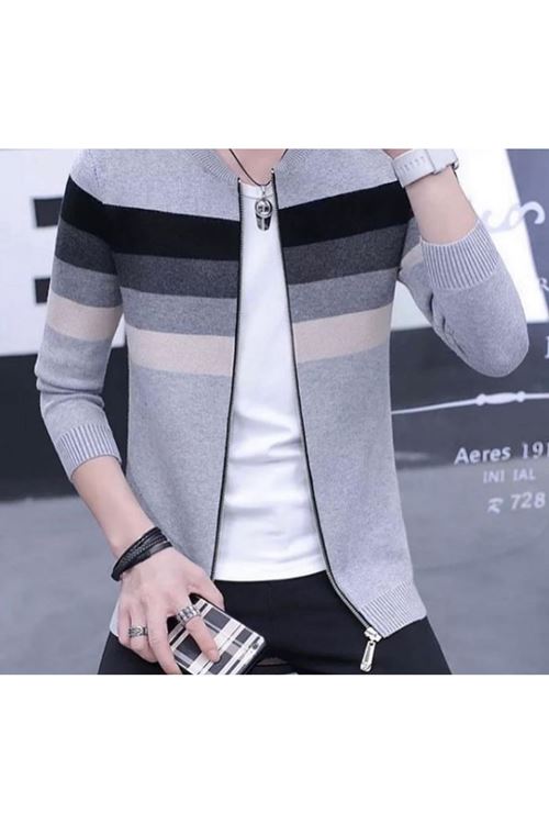 ملابس رجالية شتوية جاكيت صوف 