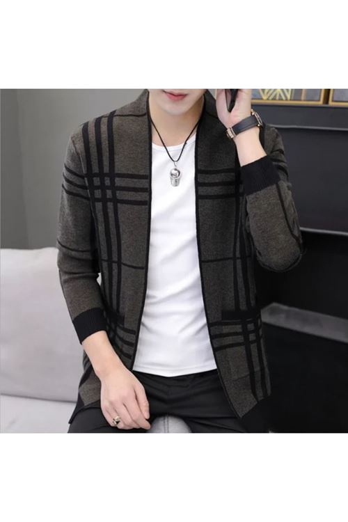 ملابس رجالية شتوية جاكيت صوف 