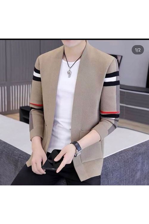 ملابس رجالية شتوية جاكيت صوف