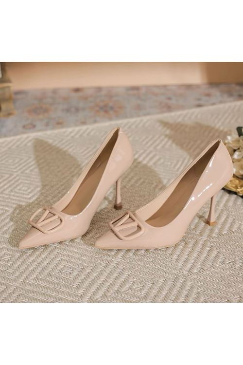 الأحذية النسائية الصيفية حذاء كعب 