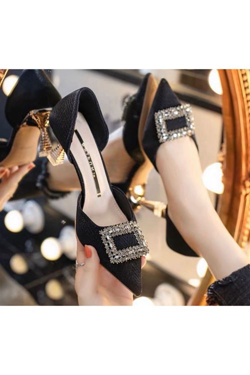 الأحذية النسائية الصيفية حذاء كعب 