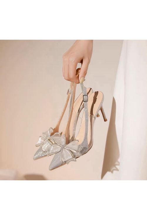 الأحذية النسائية الصيفية حذاء كعب 