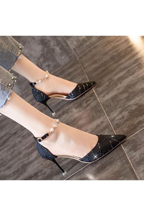 الأحذية النسائية الصيفية حذاء كعب 