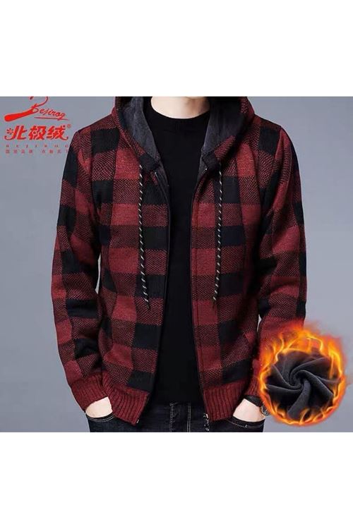 ملابس رجالية شتوية جاكيت صوف