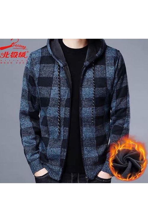 ملابس رجالية شتوية جاكيت صوف